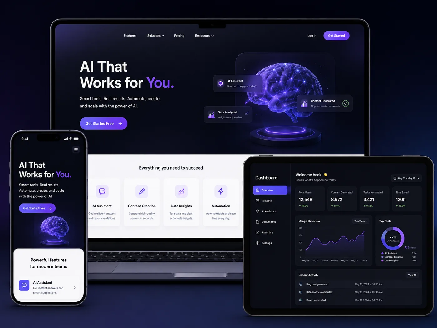 Nexus AI Platform — AI SaaS project by CodevexAI