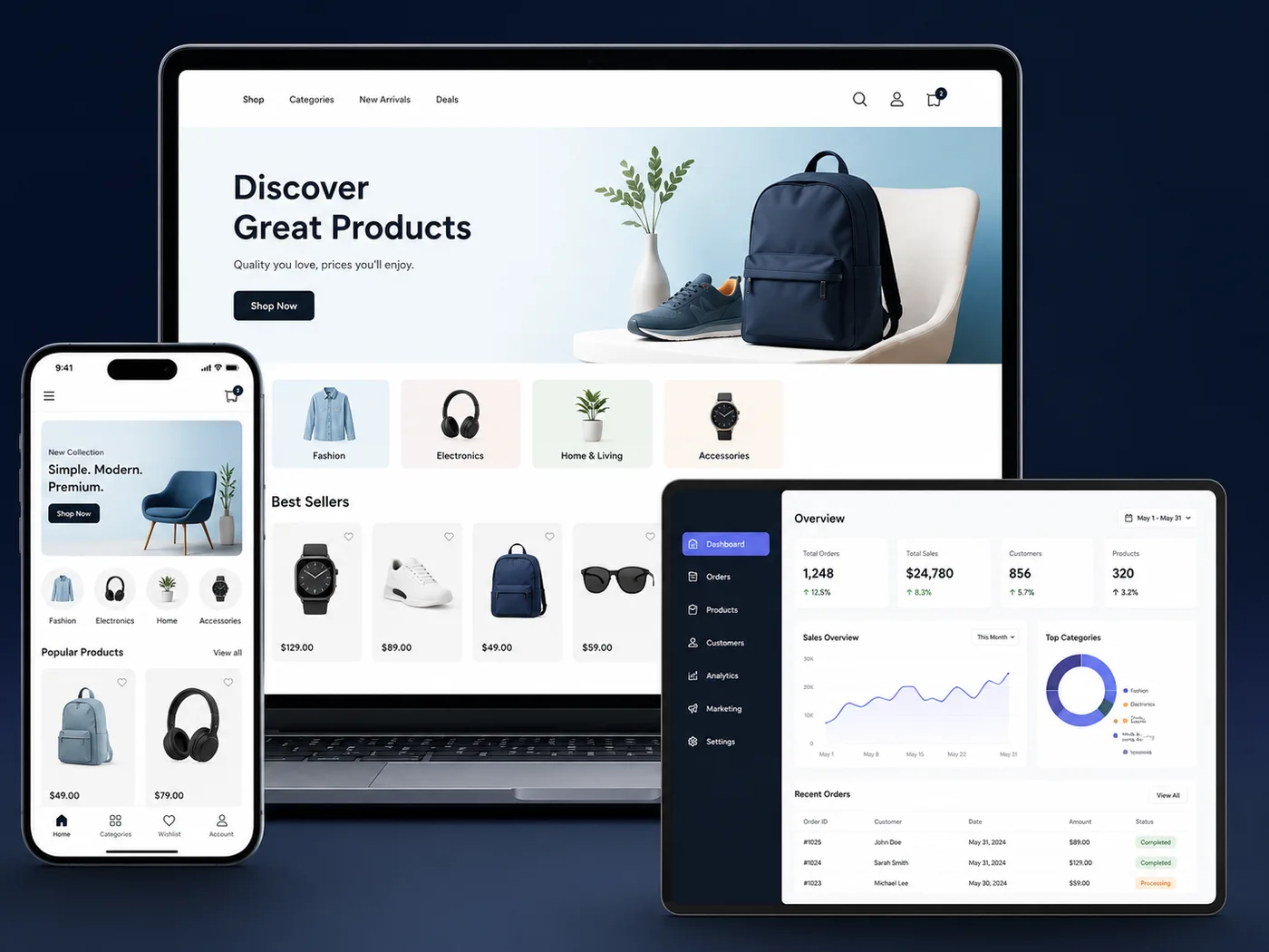 Commerce AutoPilot — E-commerce project by CodevexAI